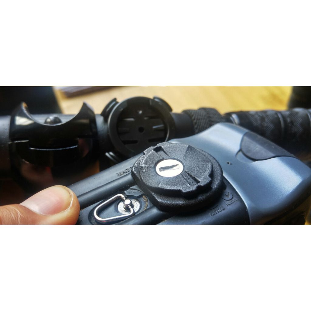 Adaptateur Garmin eTrex vers support quart de tour