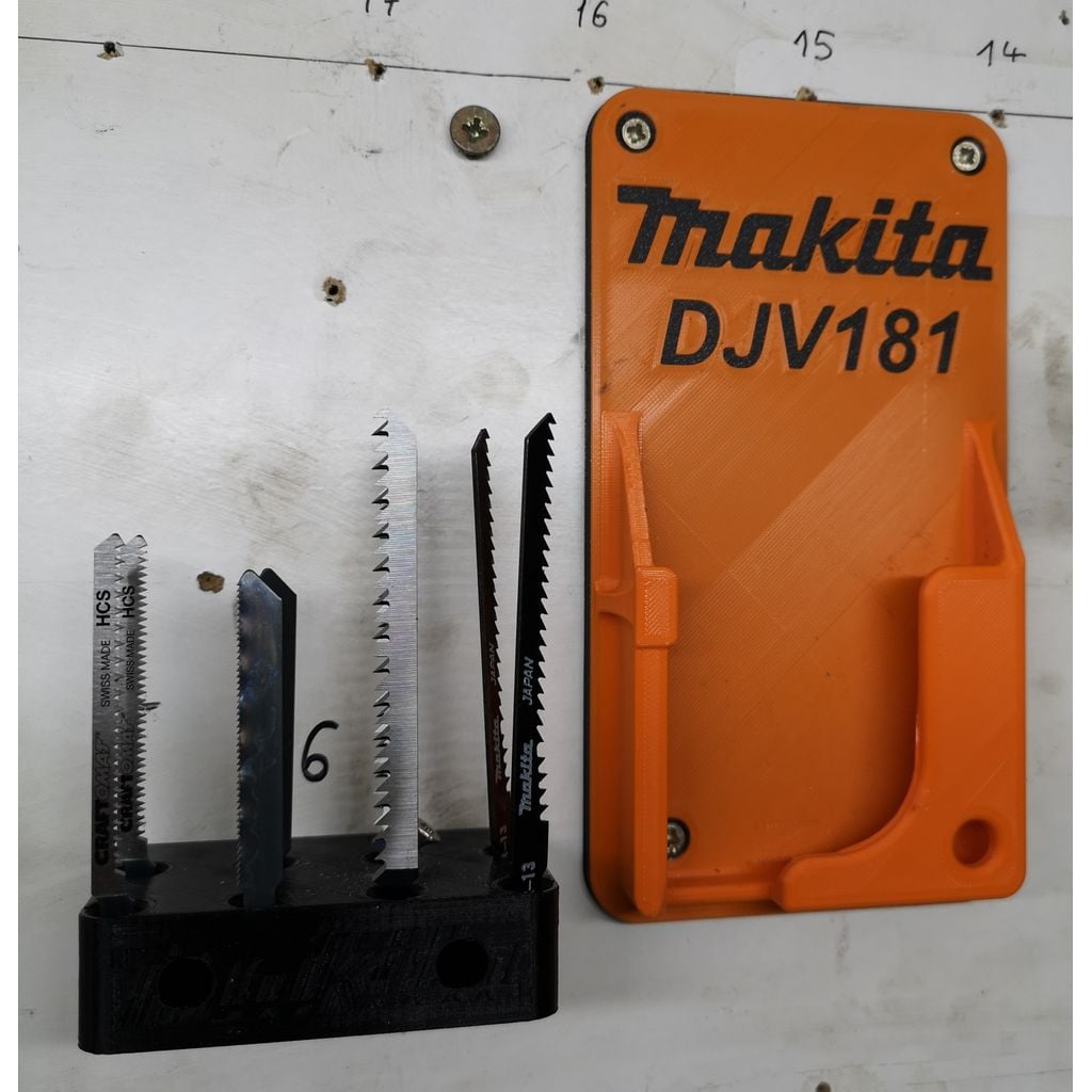 Support mural pour scie sauteuse Makita DJV181 – toujours prête