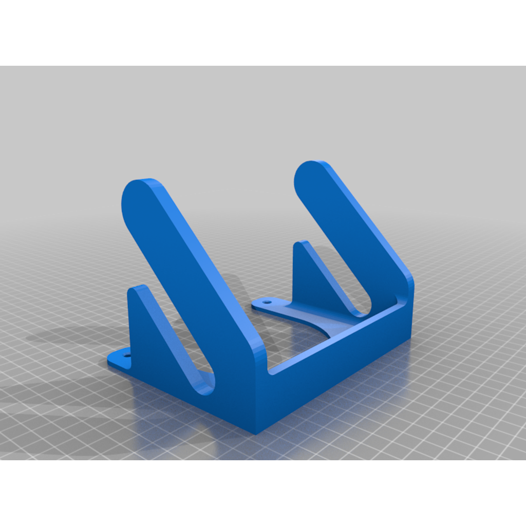 Support mural horizontal pour longboard et skateboard