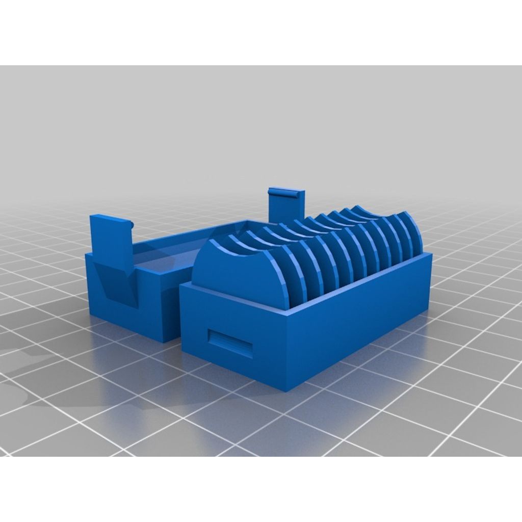 Support pour 10 piles bouton CR2032