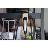 Support pour câble de recharge Tesla – fixation murale avec clip