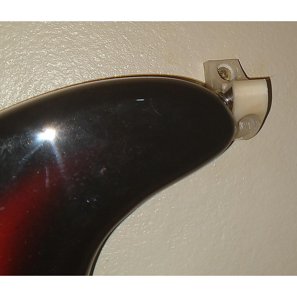 Mini support mural de guitare – suspension compacte pour guitare électrique