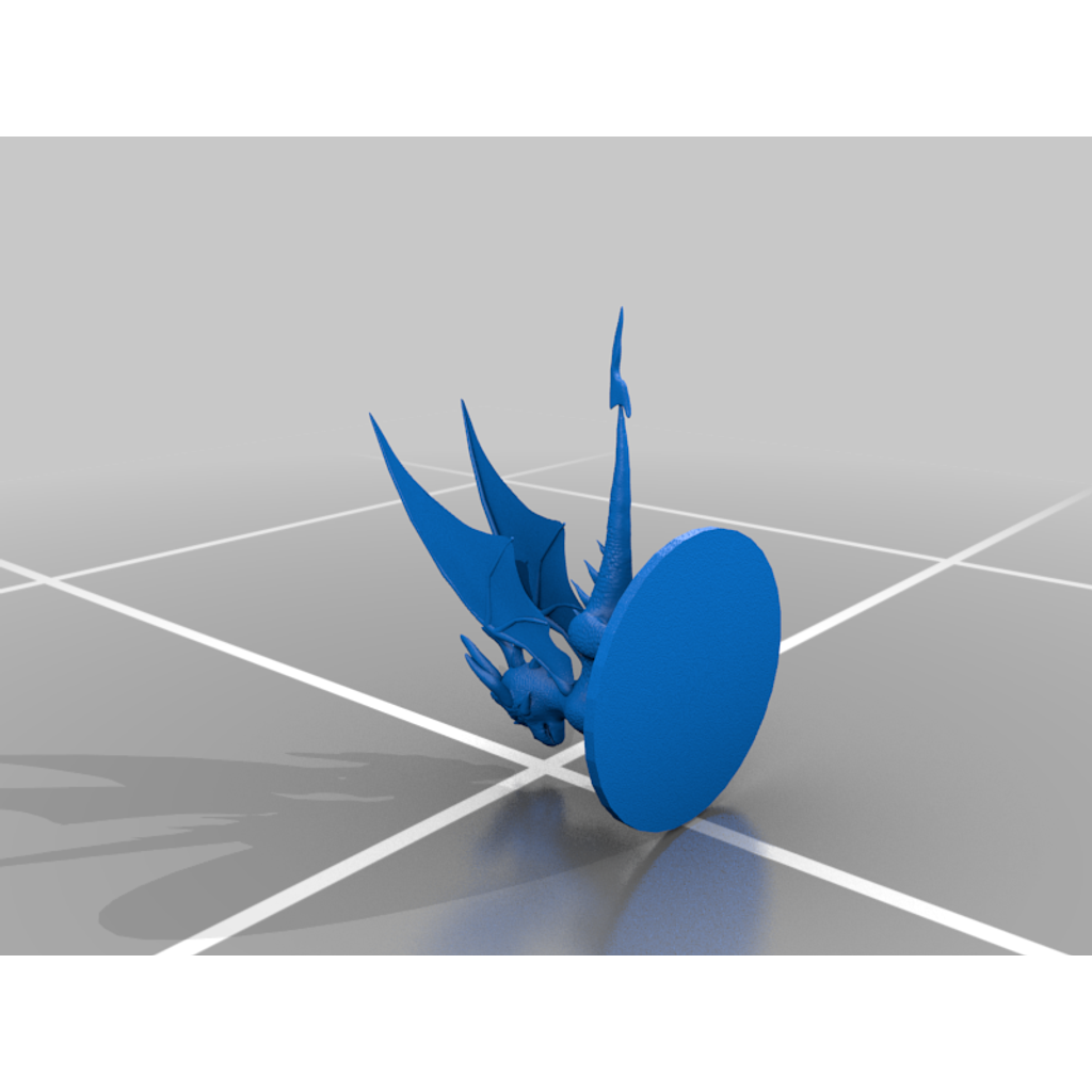 Le dragon Cynder de The Legend of Spyro – statue statique