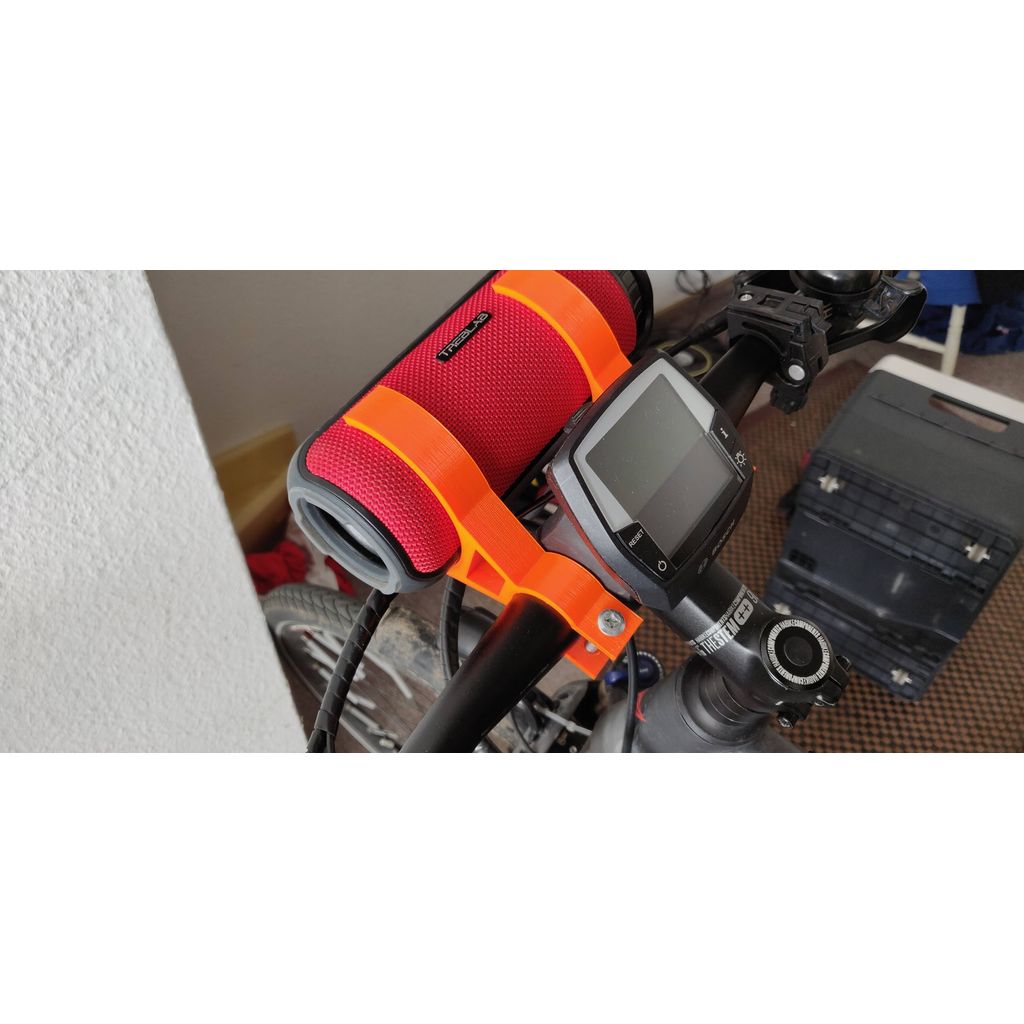 Support vélo pour enceintes Bluetooth de 75 mm