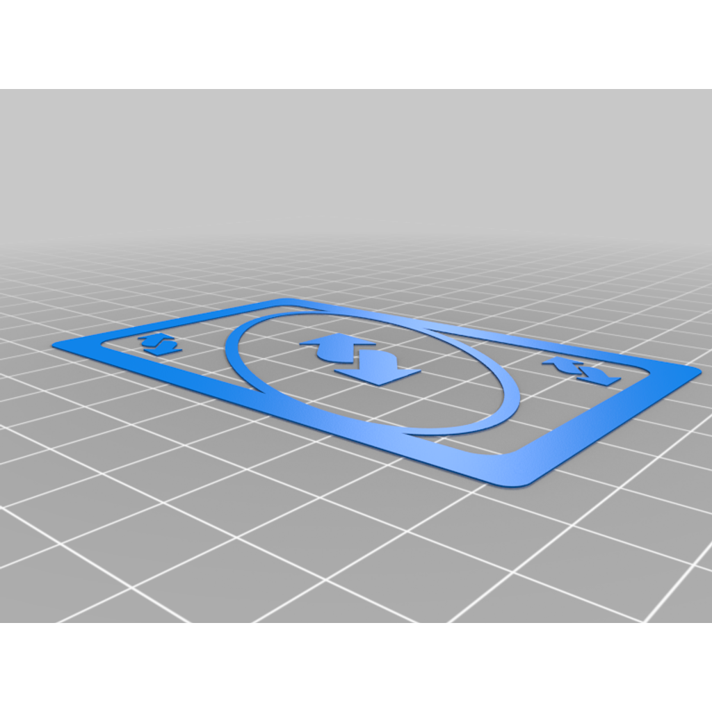 Carte Uno Reverse – impression 3D pour double extrusion