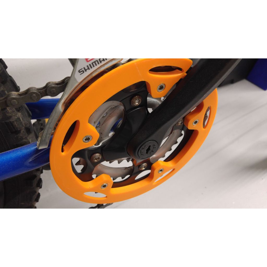 Protège-chaîne de vélo – 185 mm, 5 trous de fixation