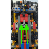 Support mural pour LEGO Technic 42122 Jeep Wrangler