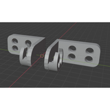 Support mural pour guitare et basse via bouton de sangle