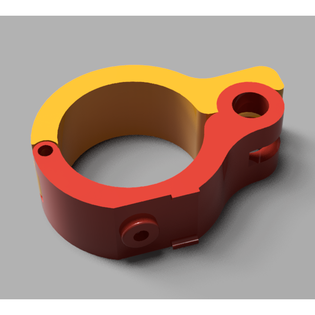 Support d'éclairage Degbit pour guidon de 31,8–32 mm