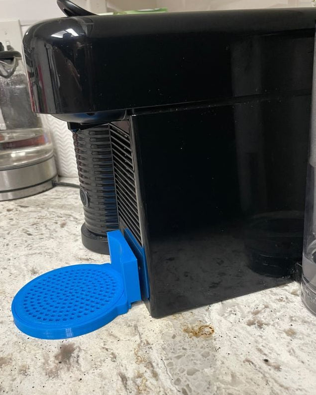 Égouttoir bas pour DeLonghi Nespresso Essenza Plus, pour grands mugs