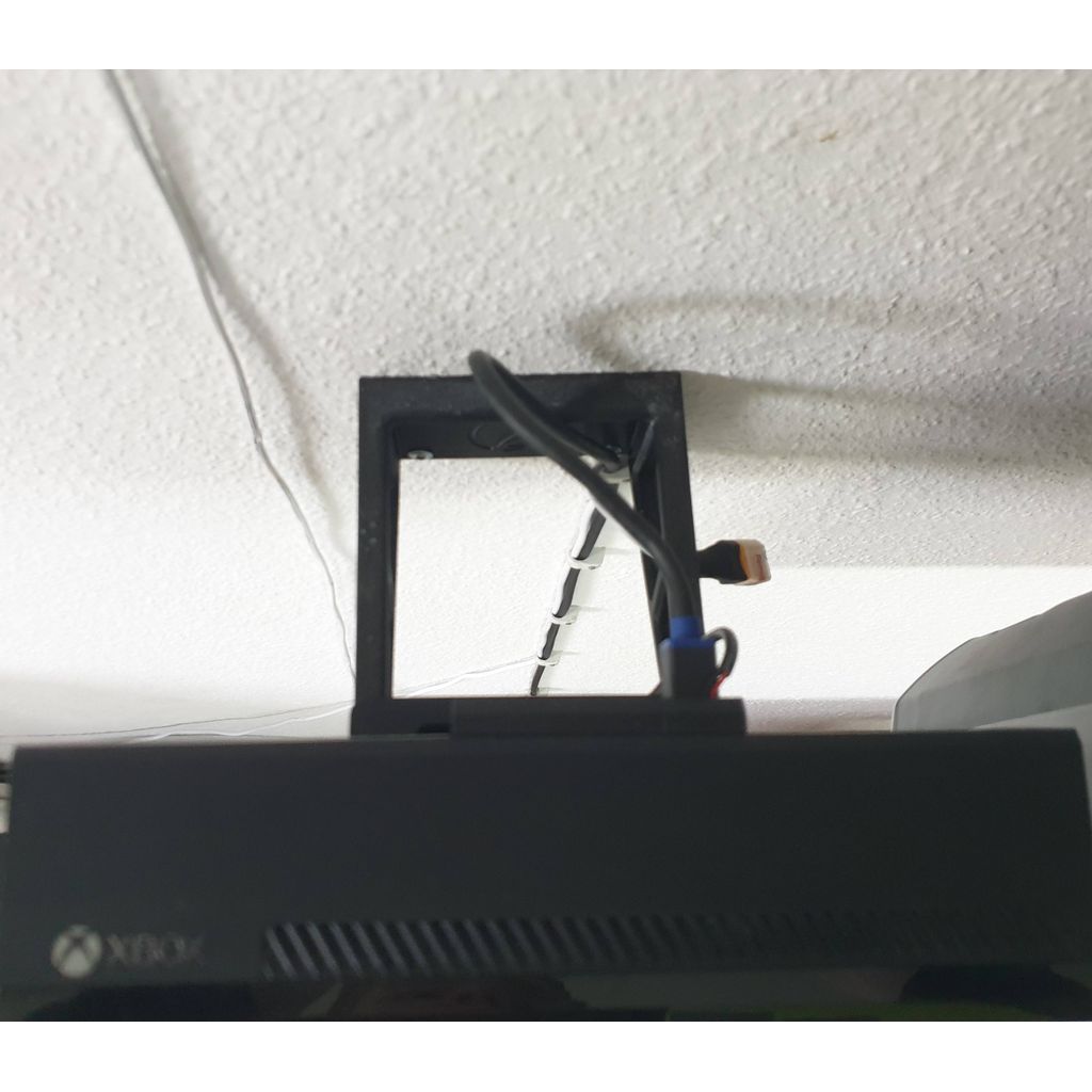 Support mural rallongé pour Xbox Kinect V2 – champ de vision dégagé au-dessus de la télé