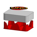 Support et boîte de rangement pour jeux de cartes type UNO