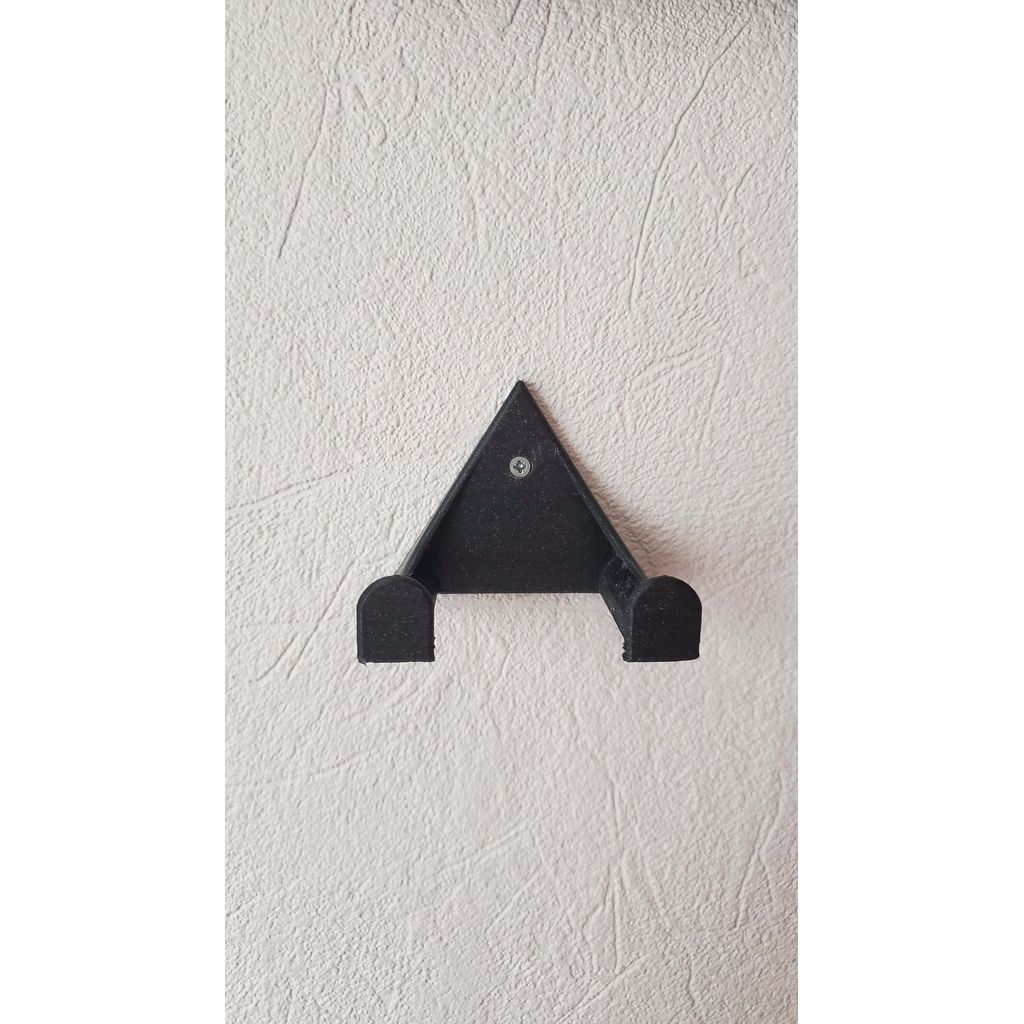 Support mural pour guitare et skateboard – une seule vis