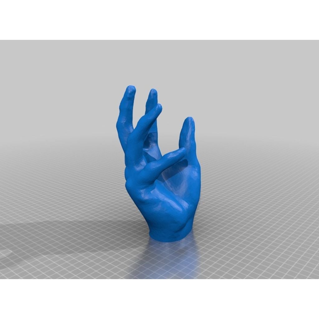 Support iPhone en forme de main – support de téléphone scanné en 3D