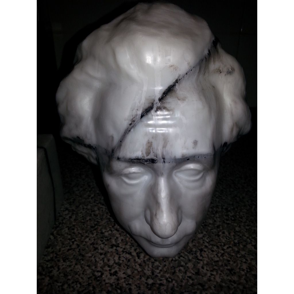 Buste d'Albert Einstein issu d'un scan 3D – 34 cm