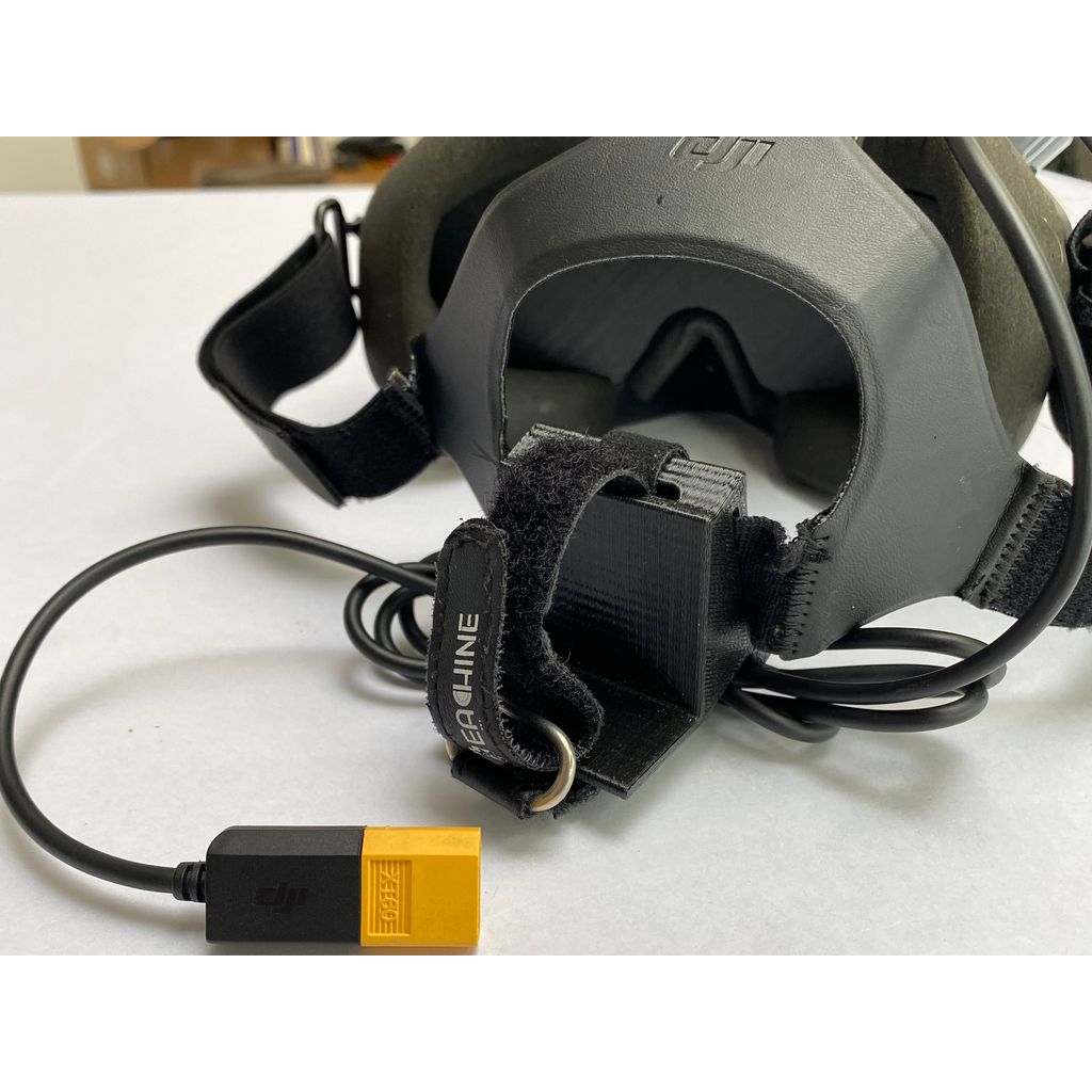 Support de batterie pour la sangle de tête des DJI Goggles V2