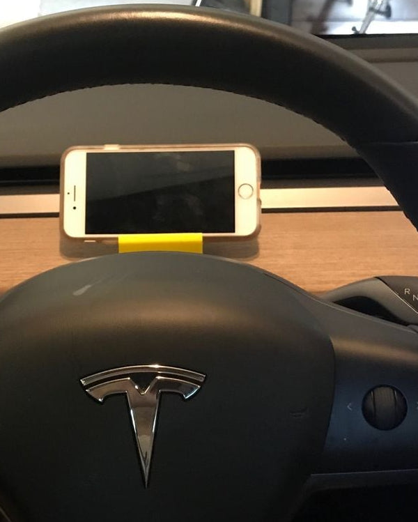 Support de téléphone pour Tesla Model 3 – clip pour grille d'aération du tableau de bord