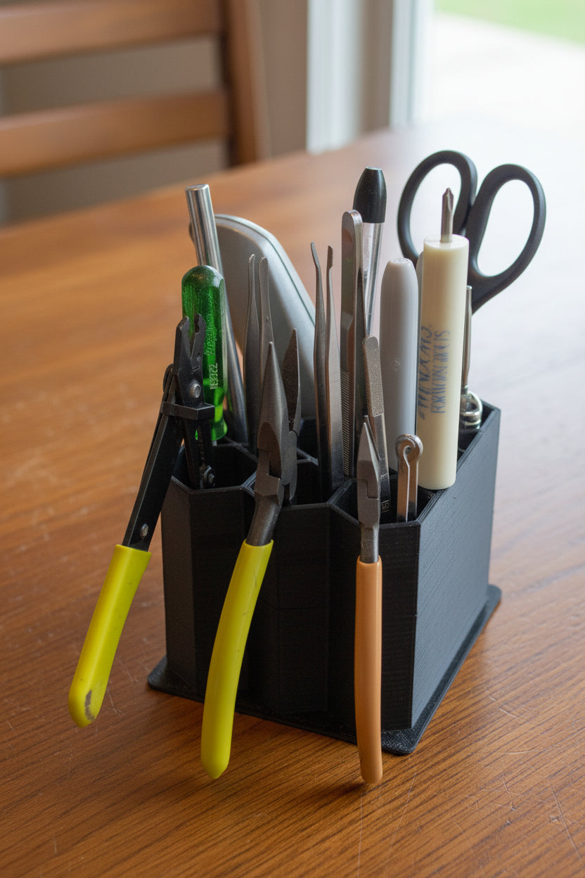 Support d'outils pour le bureau – organiseur pour l'atelier