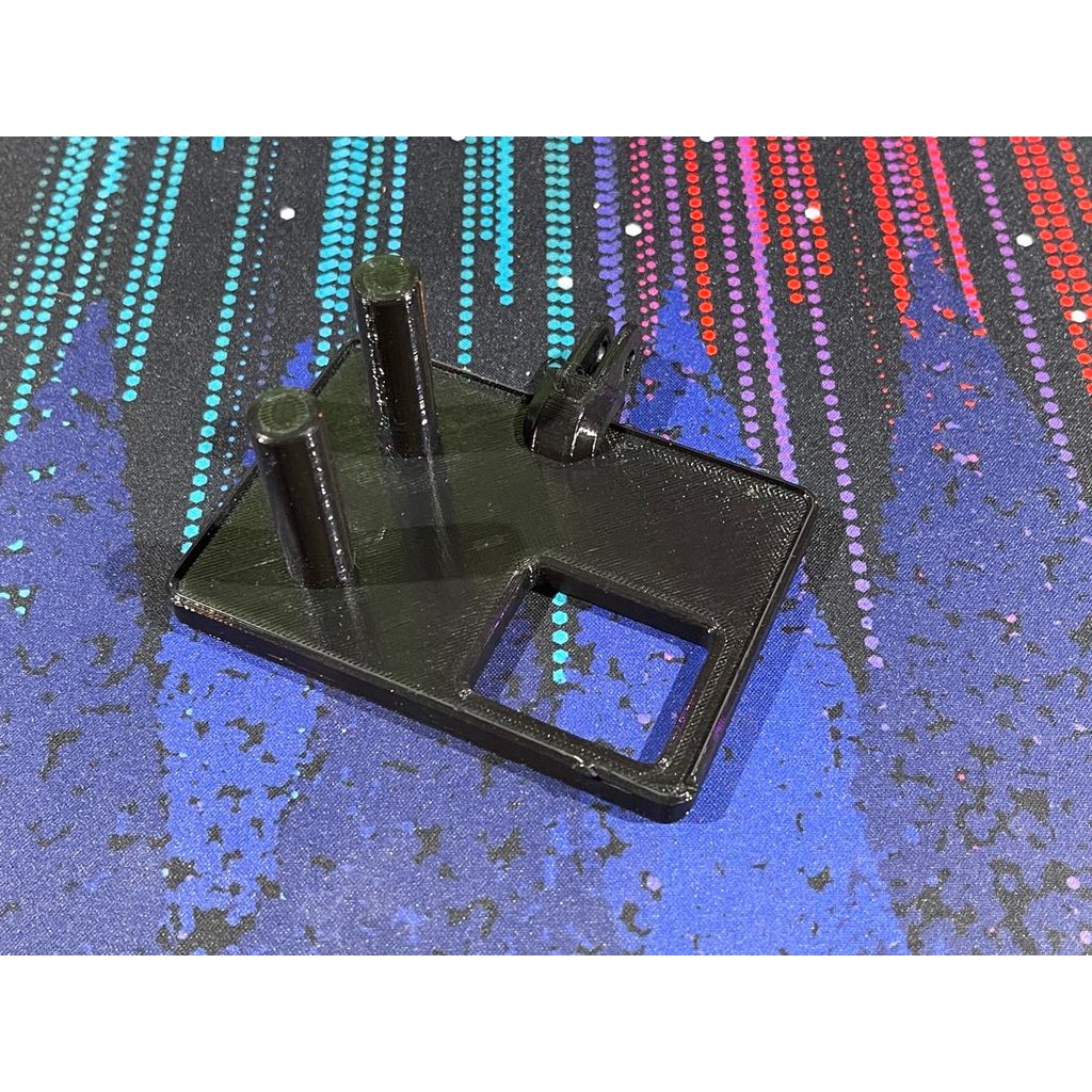 Support d'accessoires de guitare pour EBow et deux bottlenecks