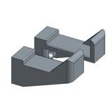 Support mural pour Xbox One S – fixation d'angle