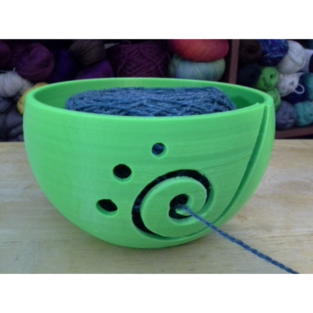 Bol à laine en spirale pour tricot et crochet