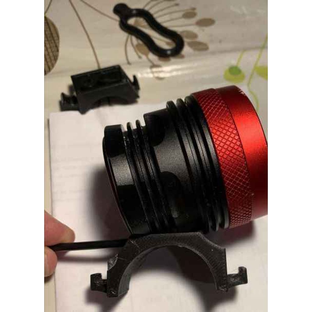 Support de guidon 35 mm pour éclairages de vélo CREE XML-T6