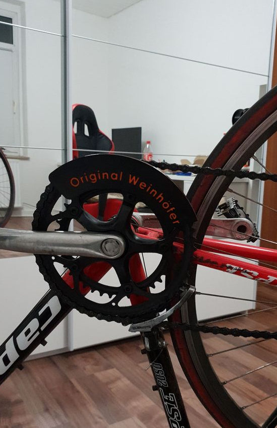 Protège-chaîne de vélo pour plateau 54 dents – réglable