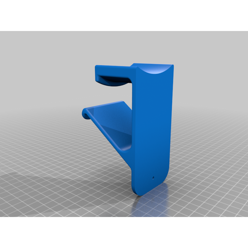 Support pour Xbox et casque – organiseur de bureau arrondi