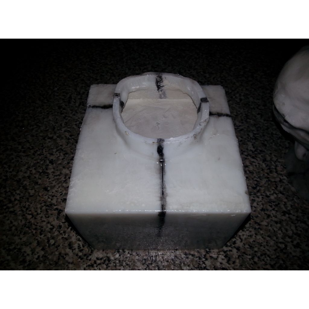 Buste d'Albert Einstein issu d'un scan 3D – 34 cm