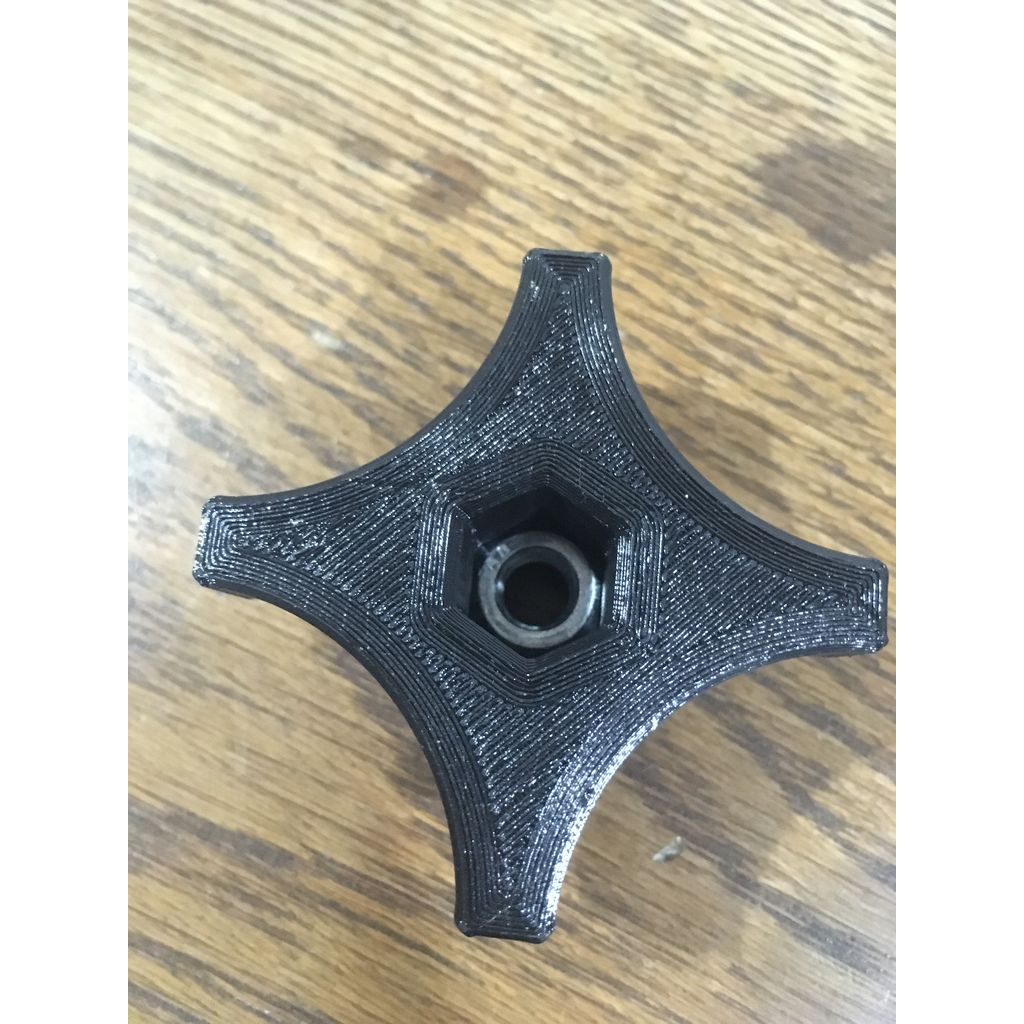 Bouton de capot de plateau de coupe Hustler Super-Z – pièce de rechange