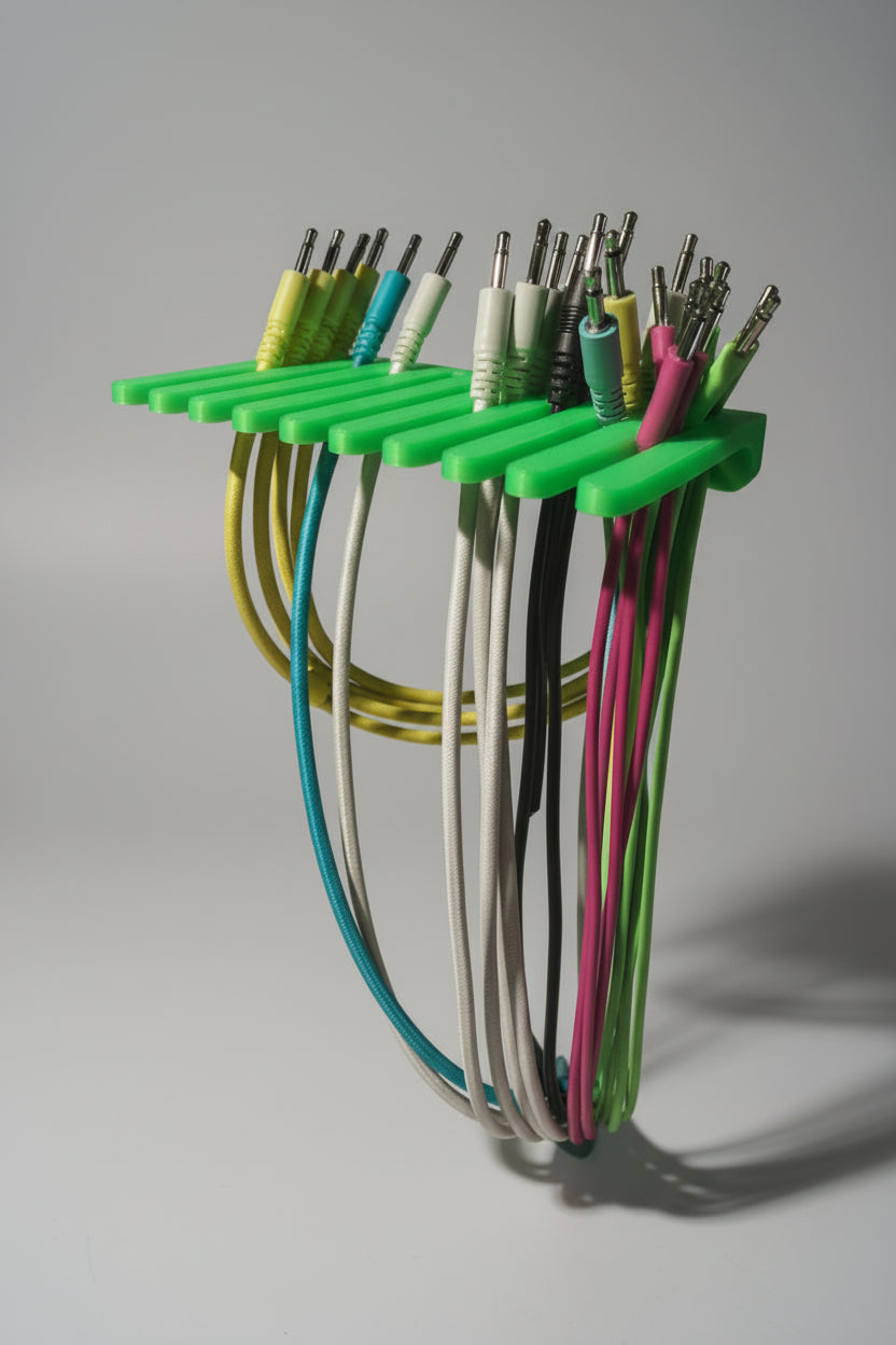 Support pour câbles de patch Eurorack – fixation par vis