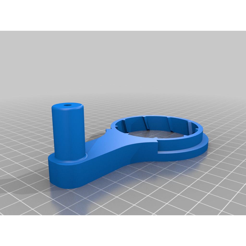 Manivelle d'enroulement de fil pour coupe-bordure Ryobi
