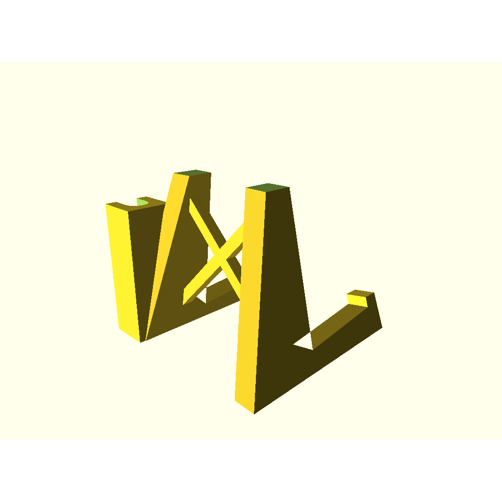 Support de violon autoportant avec porte-archet