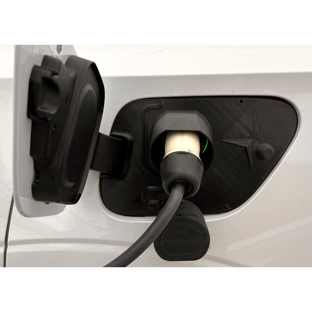 Cache de prise de recharge pour Polestar 2 – protège de la neige et du gel