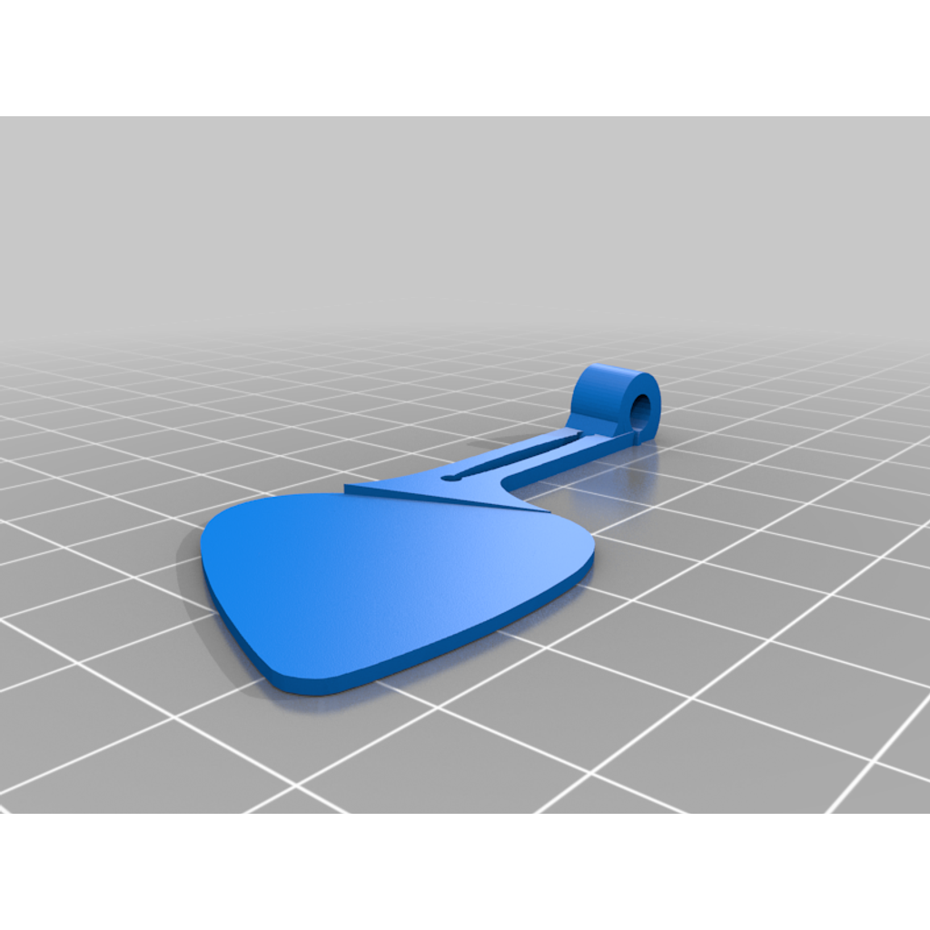Médiator pliable pour basse – prêt pour le jeu aux doigts