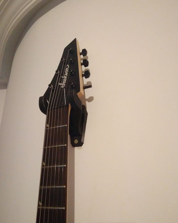 Support mural pour guitare 7 cordes avec logo Gojira